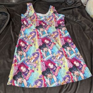 KPOP DEMON HUNTERS Skater Dress NWOT Juniors XL/Women's Large